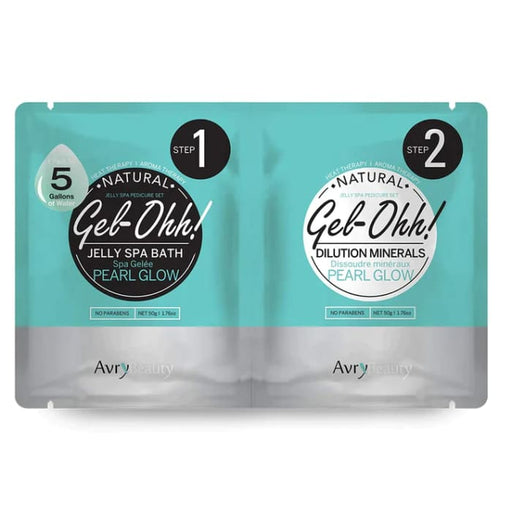Avry Beauty Gel-Ohh! Jelly Spa bath (2 step) - Pearl Glow - OceanNailSupply