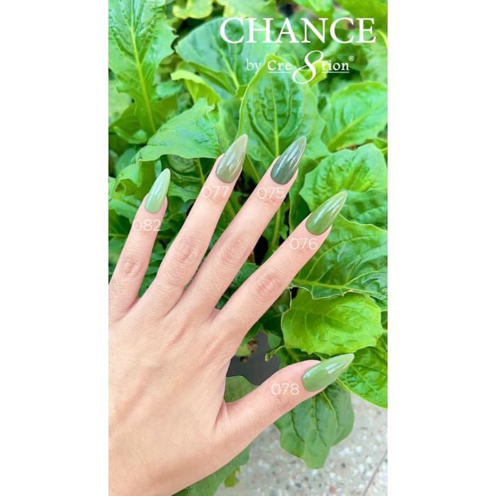 Chance Gel & Nail Lacquer Duo 0.5oz - Set of 5 colors (078- 076- 075- 077- 082) - OceanNailSupply