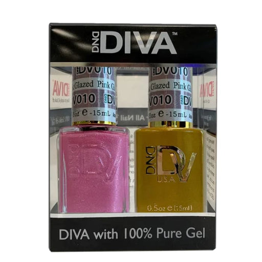 DIVA Matching Duo - 009 Pink Glazed OceanNailSupply