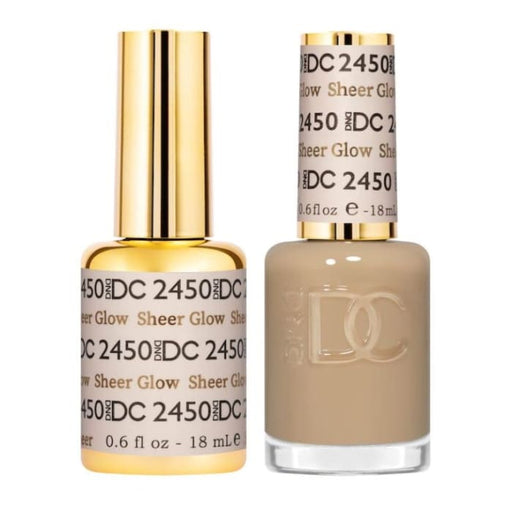 DND DC Sheer Collection 2024 - 2450 Glow OceanNailSupply