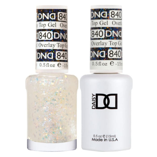 DND Duo Matching Color - OVERLAY GLITTER TOP GELS Collection - 840 - OceanNailSupply