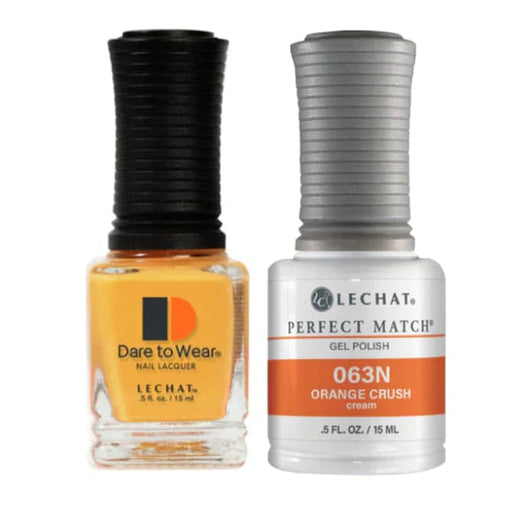 Perfect Match - 063 Orange Crush (Gel & Lacquer) 0.5oz - OceanNailSupply
