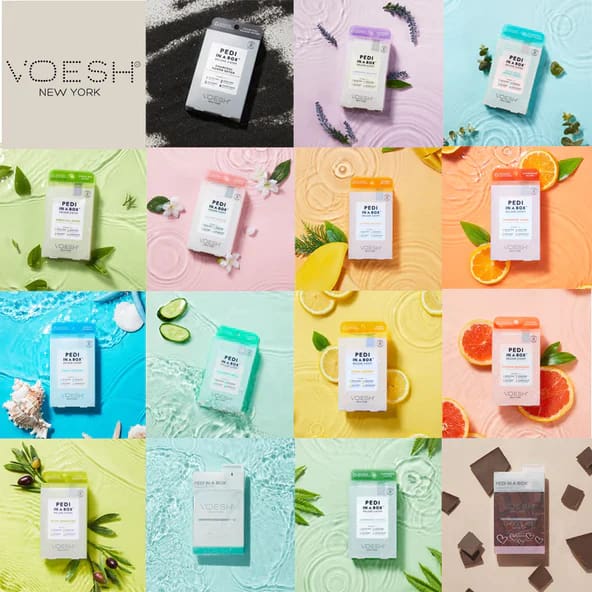 VOESH DELUXE 4-STEP - LAVENDER RELIEVE - OceanNailSupply