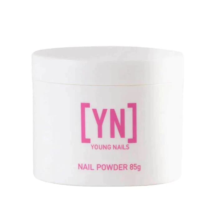 YOUNG NAILS ACRYLIC POWDER - CORE XXX WHITE 85g. - OceanNailSupply