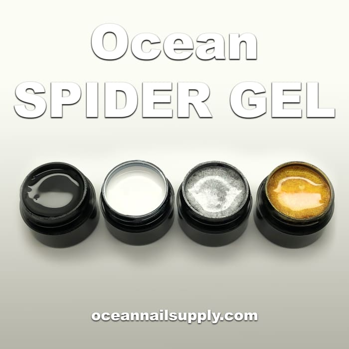 Ocean Spider Gel - White - OceanNailSupply