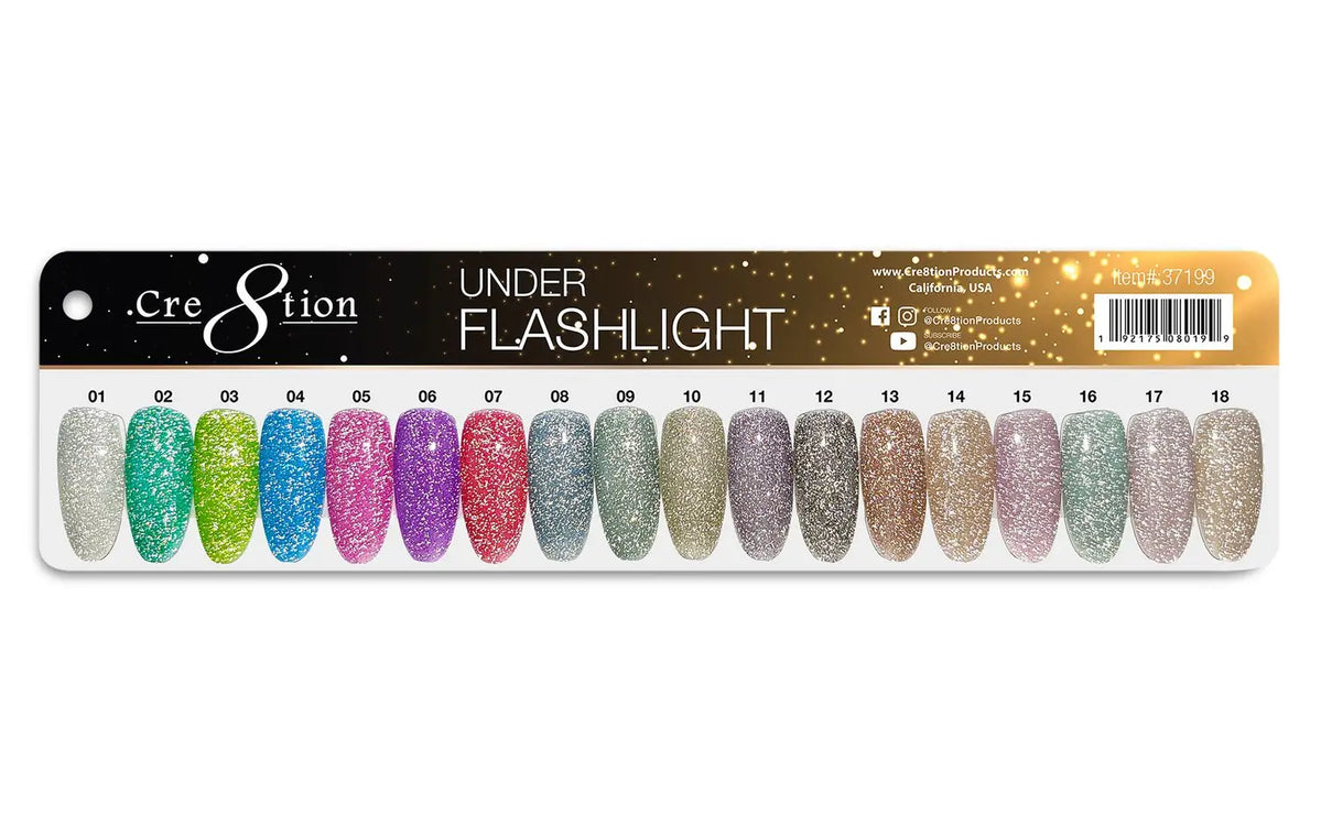 Cre8tion Under Flashlight Collection 1-36 — OceanNailSupply