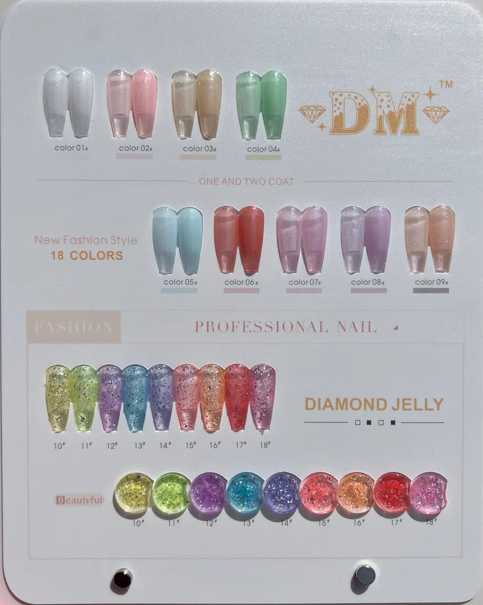 DM Diamond Jelly Collection #01 - #18