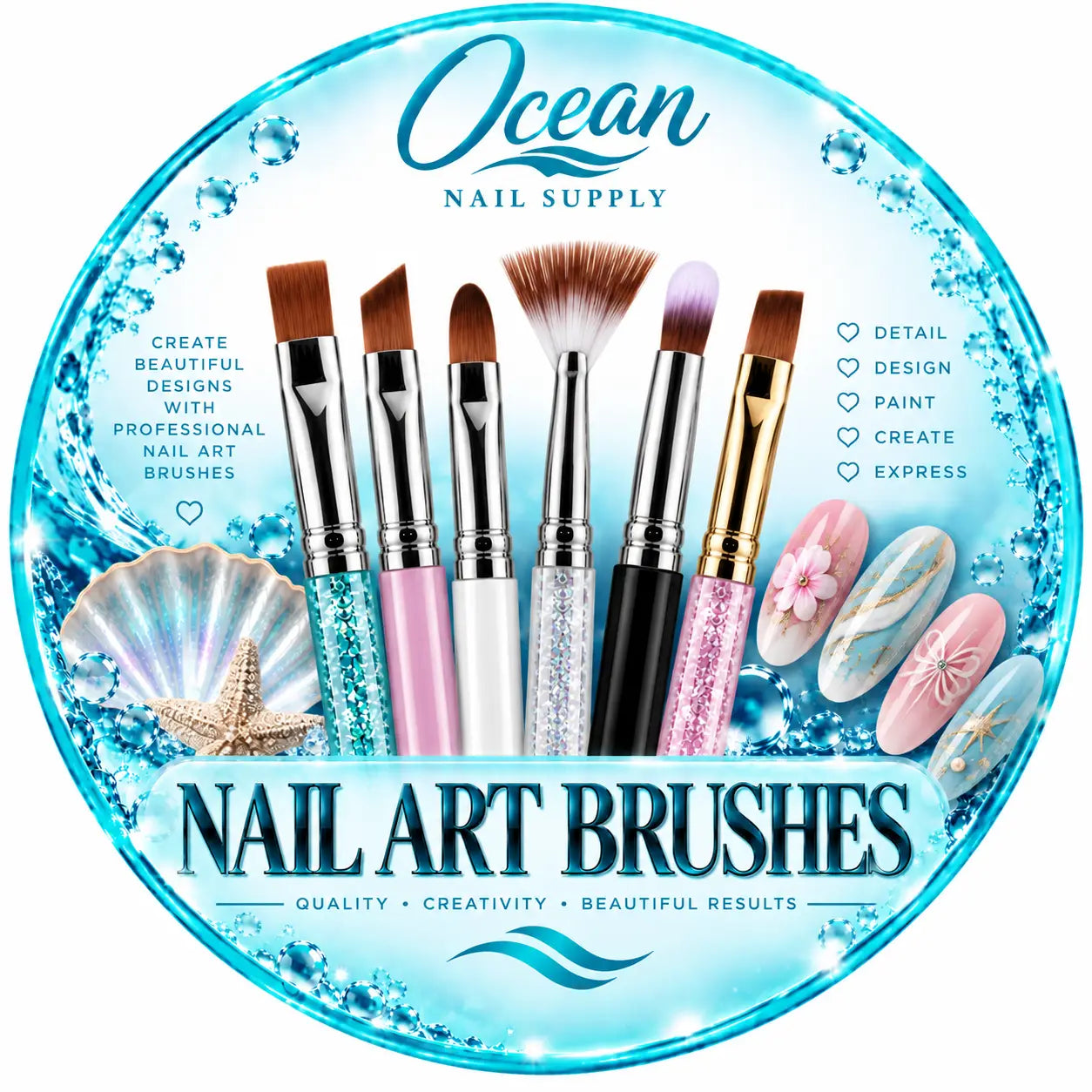 NAIL ART BRUSHES