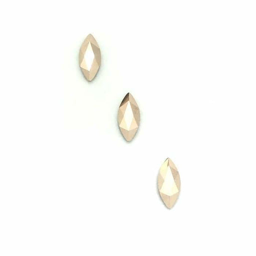 2201 Swarovski Marquise Rose Gold - OceanNailSupply