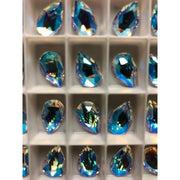 2303 Swarovski Pear Crystal Shimmer - OceanNailSupply