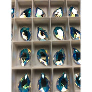 2303 Swarovski Pear Crystal Shimmer - OceanNailSupply