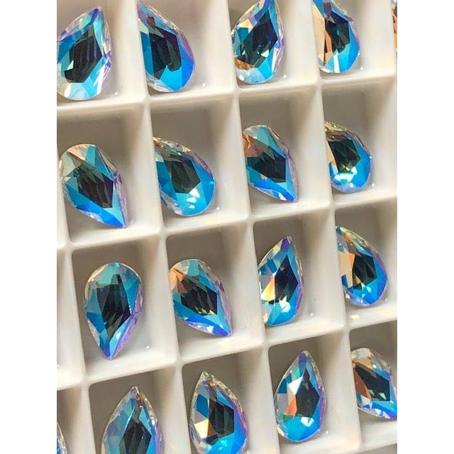 2303 Swarovski Pear Crystal Shimmer - OceanNailSupply
