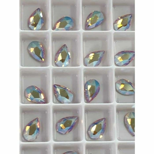 2303 Swarovski Pear Light Topaz Shimmer - OceanNailSupply