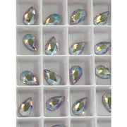 2303 Swarovski Pear Light Colorado Topaz Shimmer - OceanNailSupply