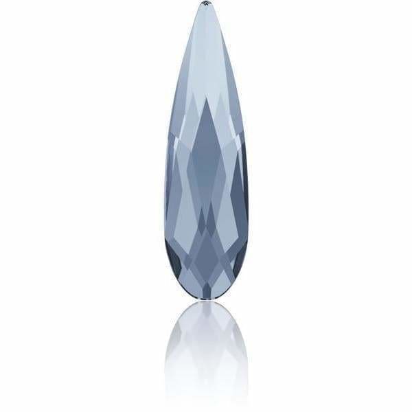 2304 Swarovski Raindrop Blue Shade Flatback - OceanNailSupply