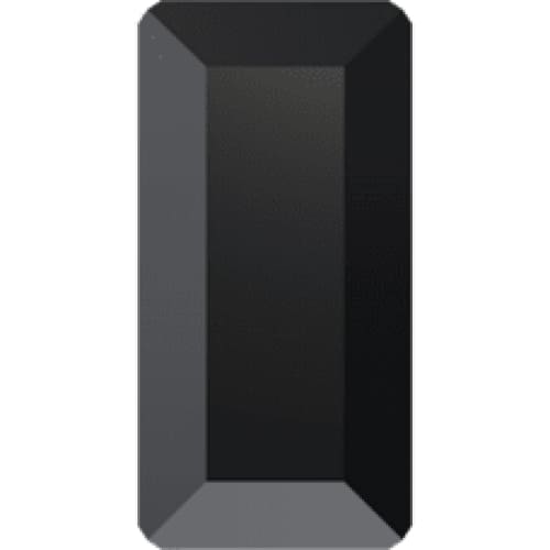 2510 Swarovski Baguette Jet - OceanNailSupply