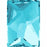 2520 Swarovski Cosmic Rectangle Aquamarine - OceanNailSupply