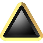 2711/1 Swarovski Triangle Z Rimmed HF (HotFix) - OceanNailSupply