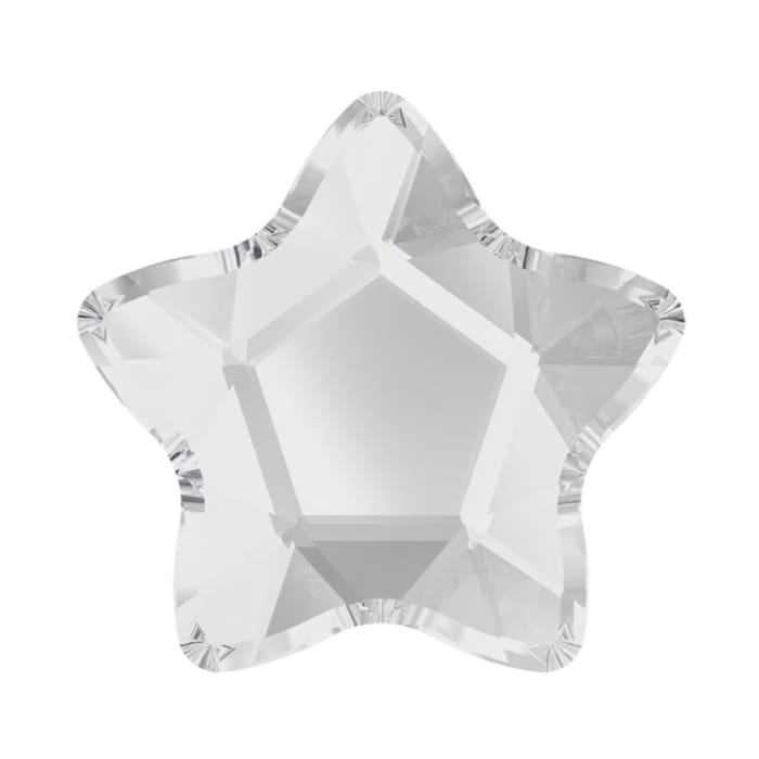 2754 Star Flower Crystal Flatback 4mm 10pcs - OceanNailSupply