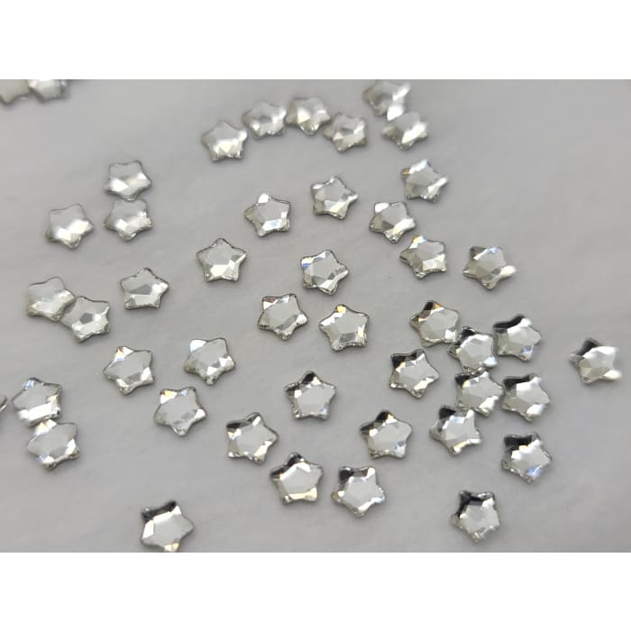 2754 Star Flower Crystal Flatback 4mm 10pcs - OceanNailSupply