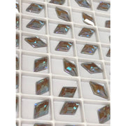 2773 Swarovski Diamond Shape Serene Gray DeLite - OceanNailSupply