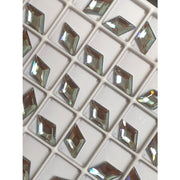 2773 Swarovski Diamond Shape Serene Gray DeLite - OceanNailSupply