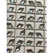 2773 Swarovski Diamond Shape Serene Gray DeLite - OceanNailSupply