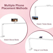 34’’ LED Table Lamp with Adjustable Brightness And Phone Mount - OceanNailSupply