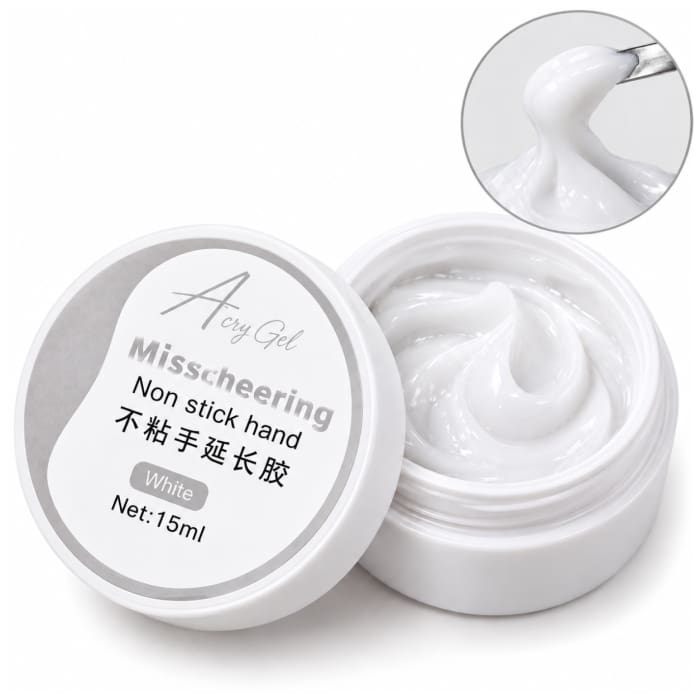 3D MOLDING GEL - WHITE - OceanNailSupply