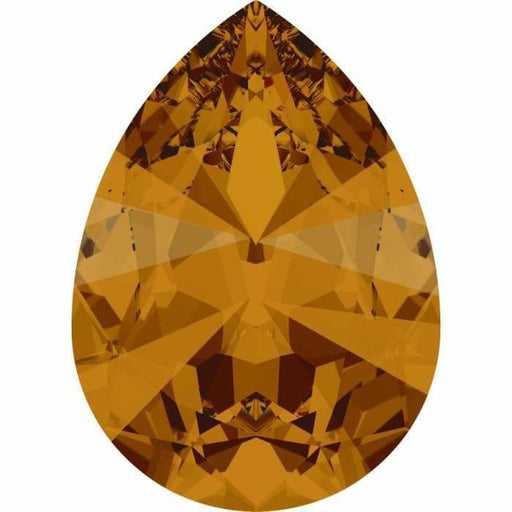 4320 Swarovski Pear Copper Fancy - OceanNailSupply