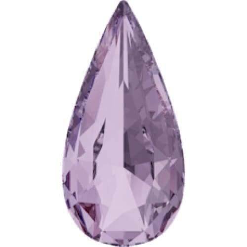 4322 Swarovski Long Pear Violet Fancy - OceanNailSupply