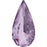 4322 Swarovski Long Pear Violet Fancy - OceanNailSupply