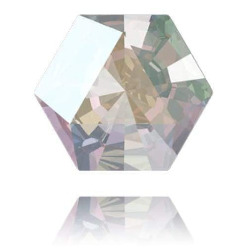 4699 Swarovski Hexagon Fancy AB - OceanNailSupply