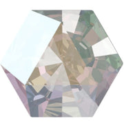 4699 Swarovski Hexagon Fancy AB - OceanNailSupply