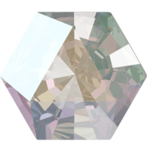 4699 Swarovski Hexagon Fancy AB - OceanNailSupply