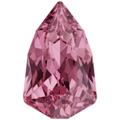 4707 Swarovski Slim Trilliant Rose Fancy - OceanNailSupply
