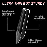 600PCS Full Coverage - Short Square - OceanNailSupply