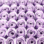81pc Pink Rose Soap Flowers – Luxury Pedicure Soak - OceanNailSupply