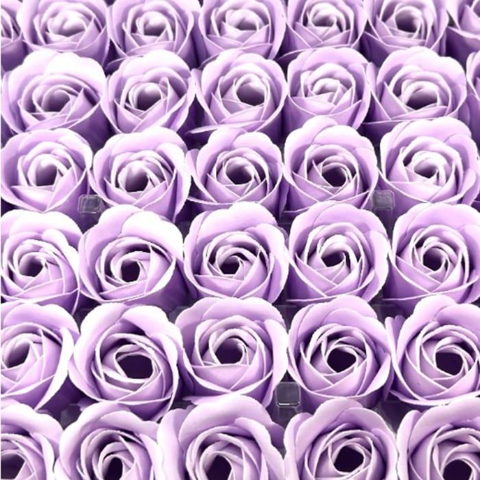 81pc Pink Rose Soap Flowers – Luxury Pedicure Soak - OceanNailSupply