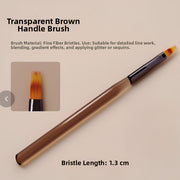 9pc Nail Art Brush Set – Professional Detail & Design Brushes - OceanNailSupply