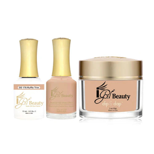 iGel Dip & Dap Trio - DD176 - Ruffle Trim
