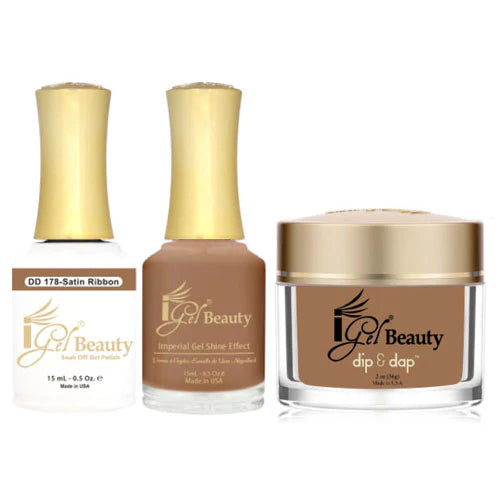 iGel Dip & Dap Trio - DD178 - Satin Ribbon