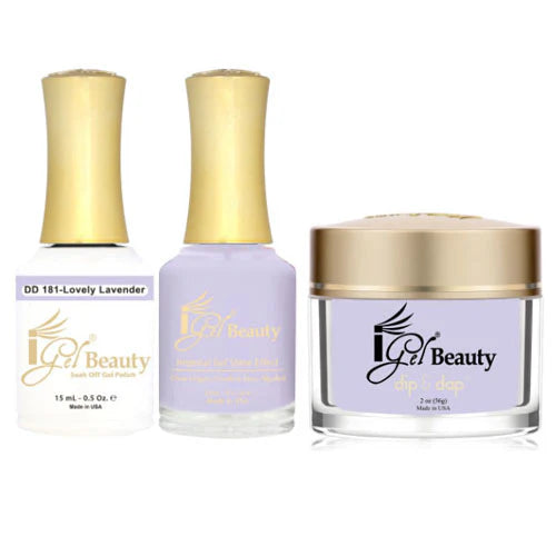 iGel Dip & Dap Trio - DD181 - Lovely Lavendar