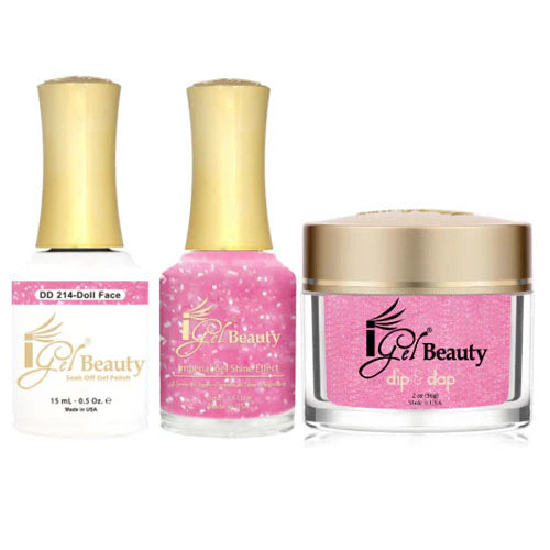 iGel Dip & Dap Trio - DD214 - Doll Face