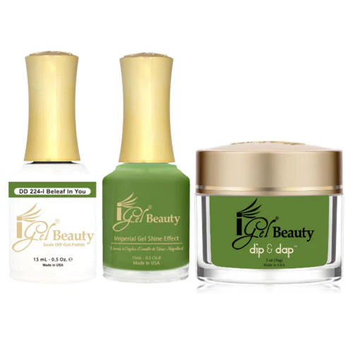 iGel Dip & Dap Trio - DD224 - Beleaf In You