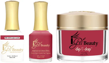iGel Dip & Dap Trio - DD234 - Lips Lock