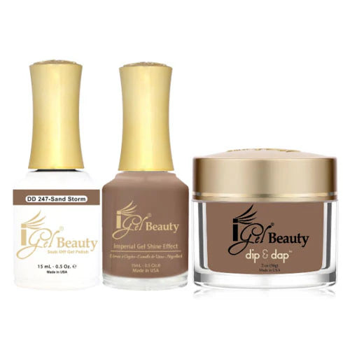 iGel Dip & Dap Trio - DD247 - Sand Storm