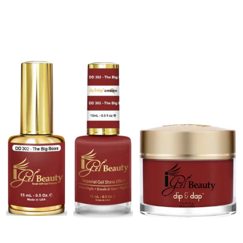 iGel Dip & Dap Trio - DD302 The Big Boss