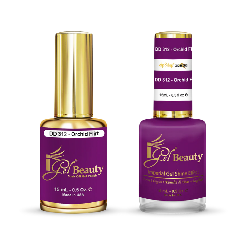 iGel Dip & Dap Trio - DD312 Orchid Flirt