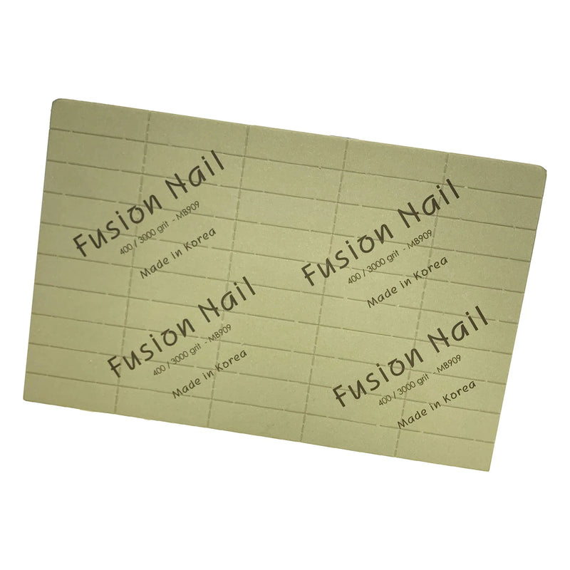Fusion Nail 2 Sided Shiny Buffer 400/ 3000 Grit